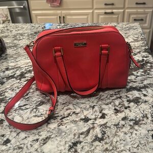 Kate Spade coral leather purse